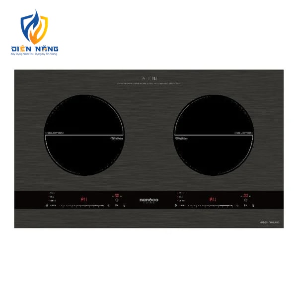 Bếp điện từ đôi Nanoco, NICL481 - anh 2
