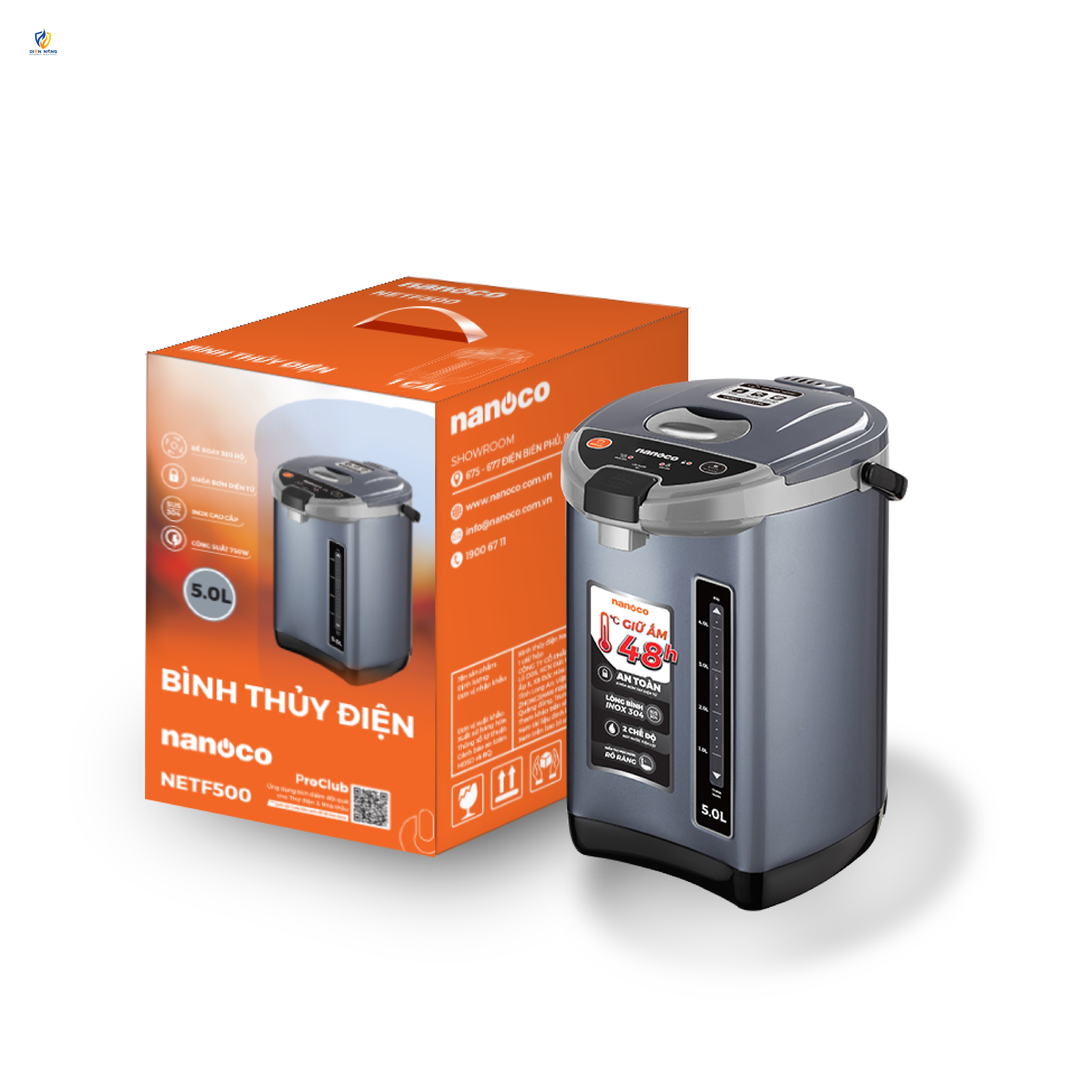 Bình thủy điện, 5.0L, NETF500 - anh 5