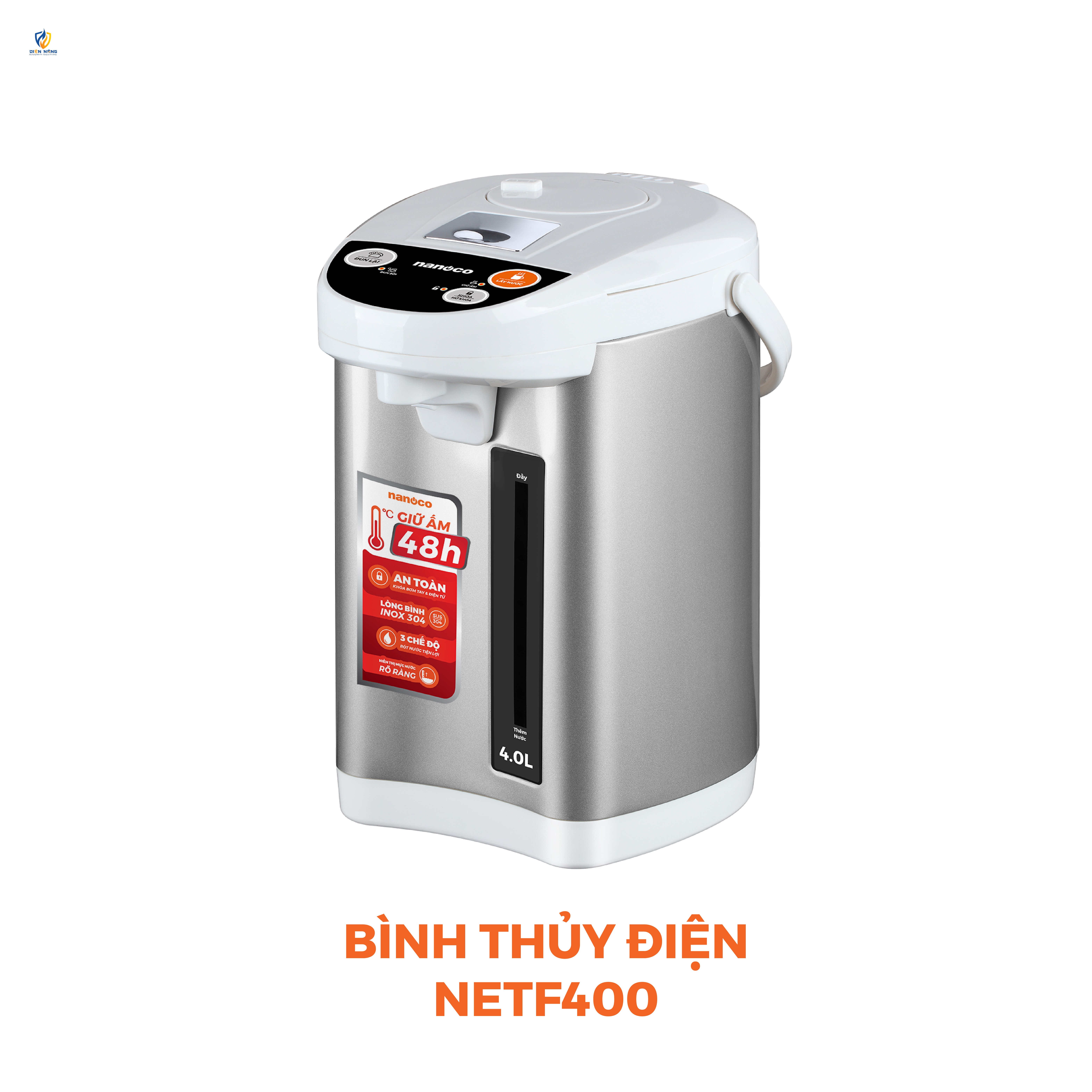 Bình thủy điện, 4.0L, NETF400 - anh 5