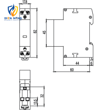 Khởi động từ dạng module DIN - anh 3