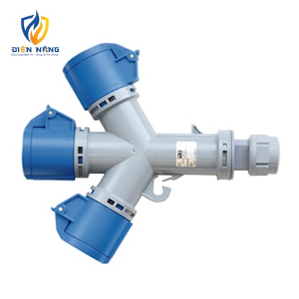 Ổ cắm chia 3 ngã không kín nước - anh 2