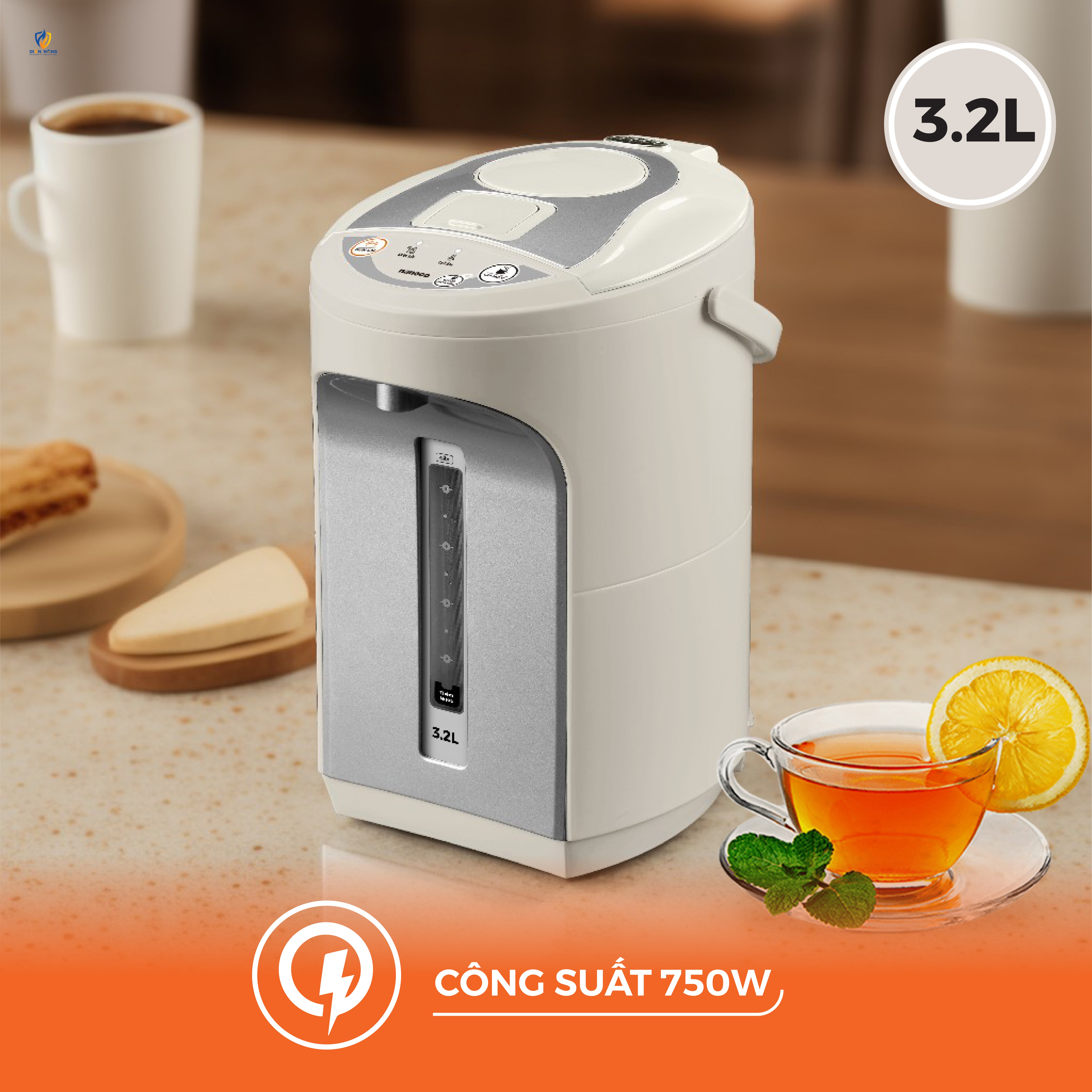 Bình thủy điện, 3.2L, NETF320 - anh 4