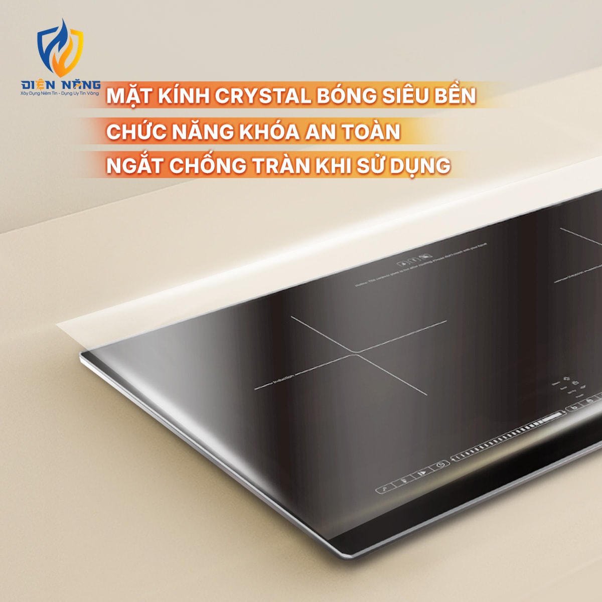 Bếp điện từ đôi Nanoco, NICL483 - anh 5