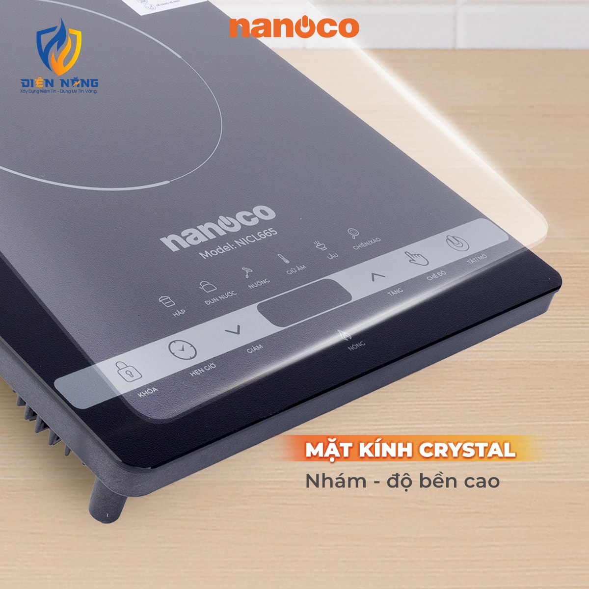 Bếp hồng ngoại Nanoco, NICL665 - anh 5