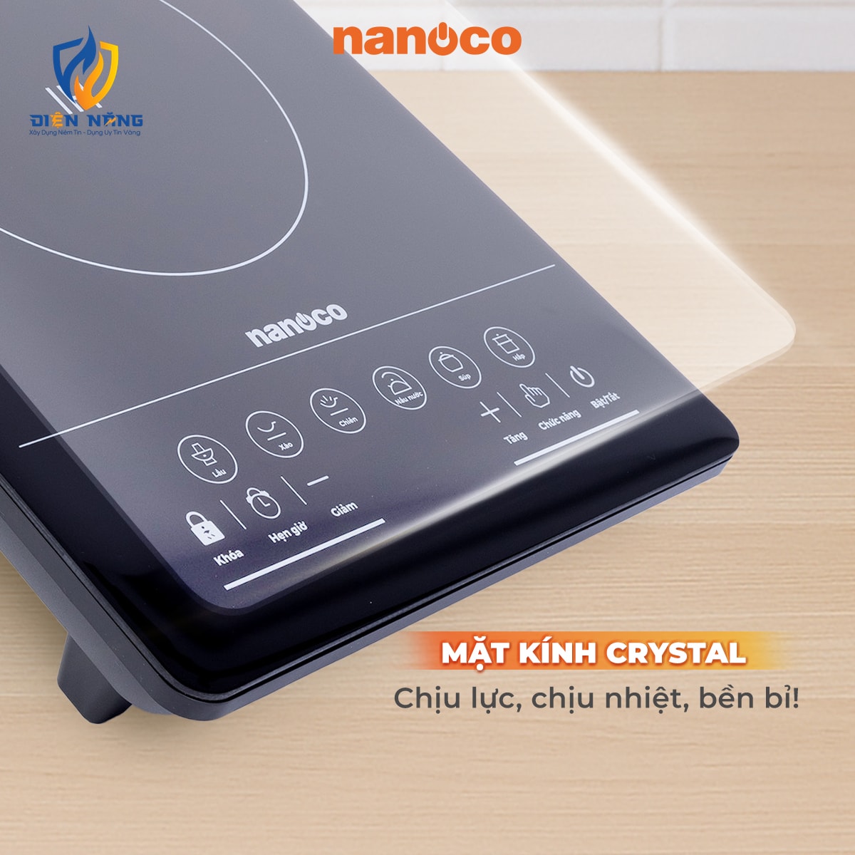 Bếp điện từ đơn, cảm ứng, 1800-2000W - anh 5
