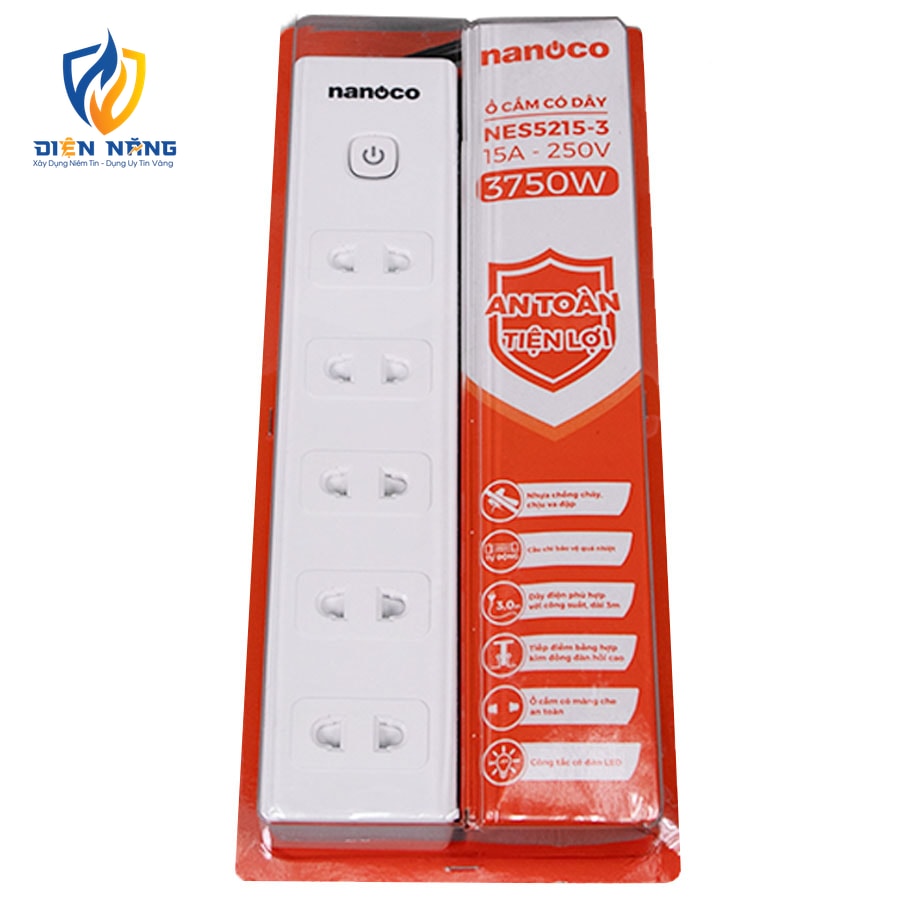 Ổ cắm có dây Nanoco - anh 5