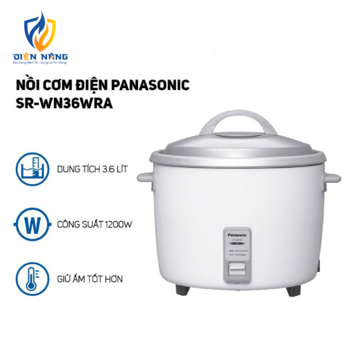 Nồi cơm điện nắp rời Panasonic SR-WN36WRA - anh 2