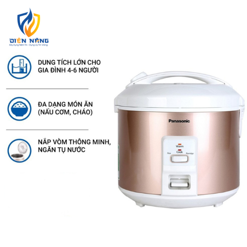 Nồi cơm điện nắp gài Panasonic SR-MVP187NRA - anh 2