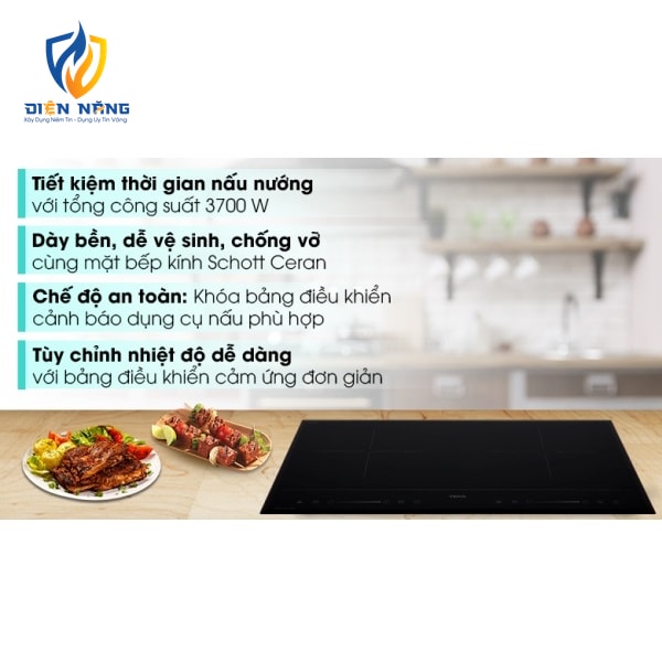 Bếp hồng ngoại + từ TEKA HIC7322S - anh 2