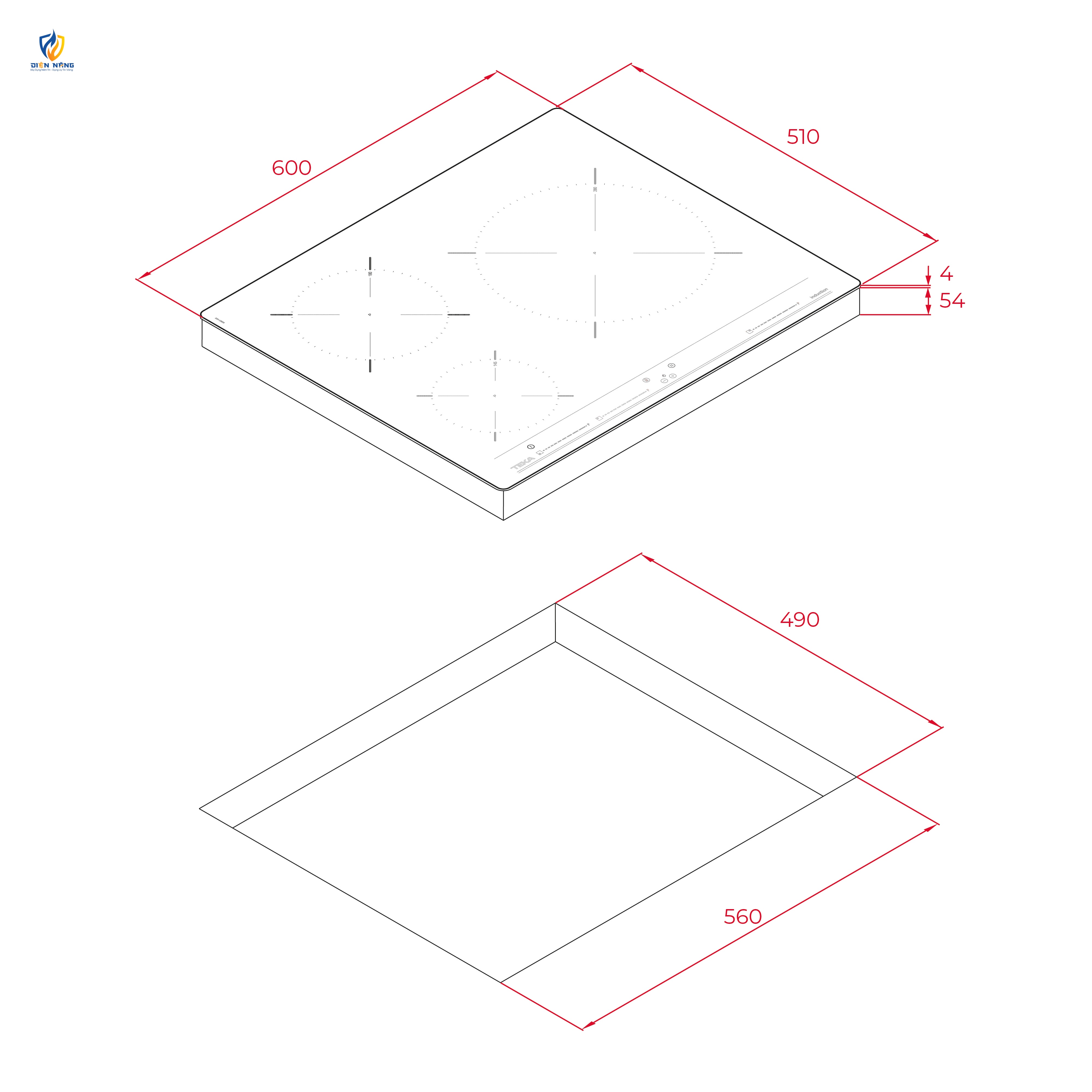 Bếp điện từ TEKA IBC 63010 BK MSS - anh 4