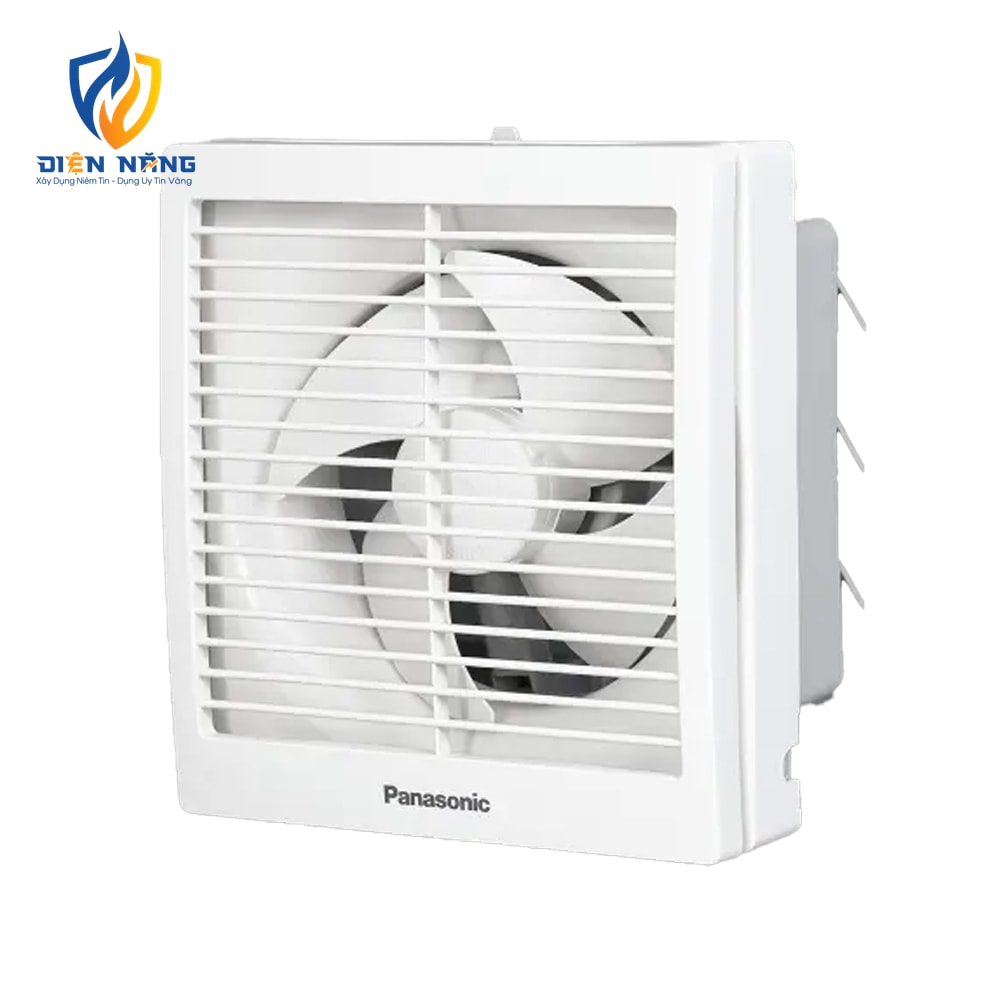 Quạt hút Panasonic gắn tường 1 chiều - có màn che FV-15AUL