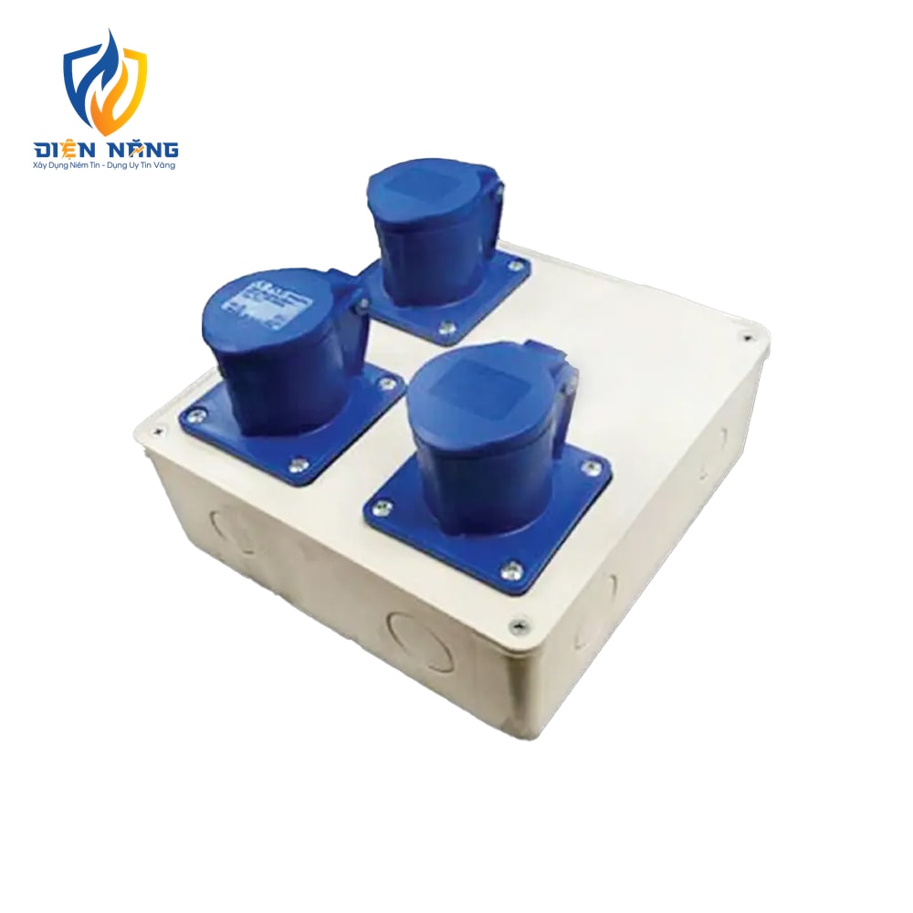 Tủ điện phân phối IP44 - 3 ổ cắm 3P 16A PCE