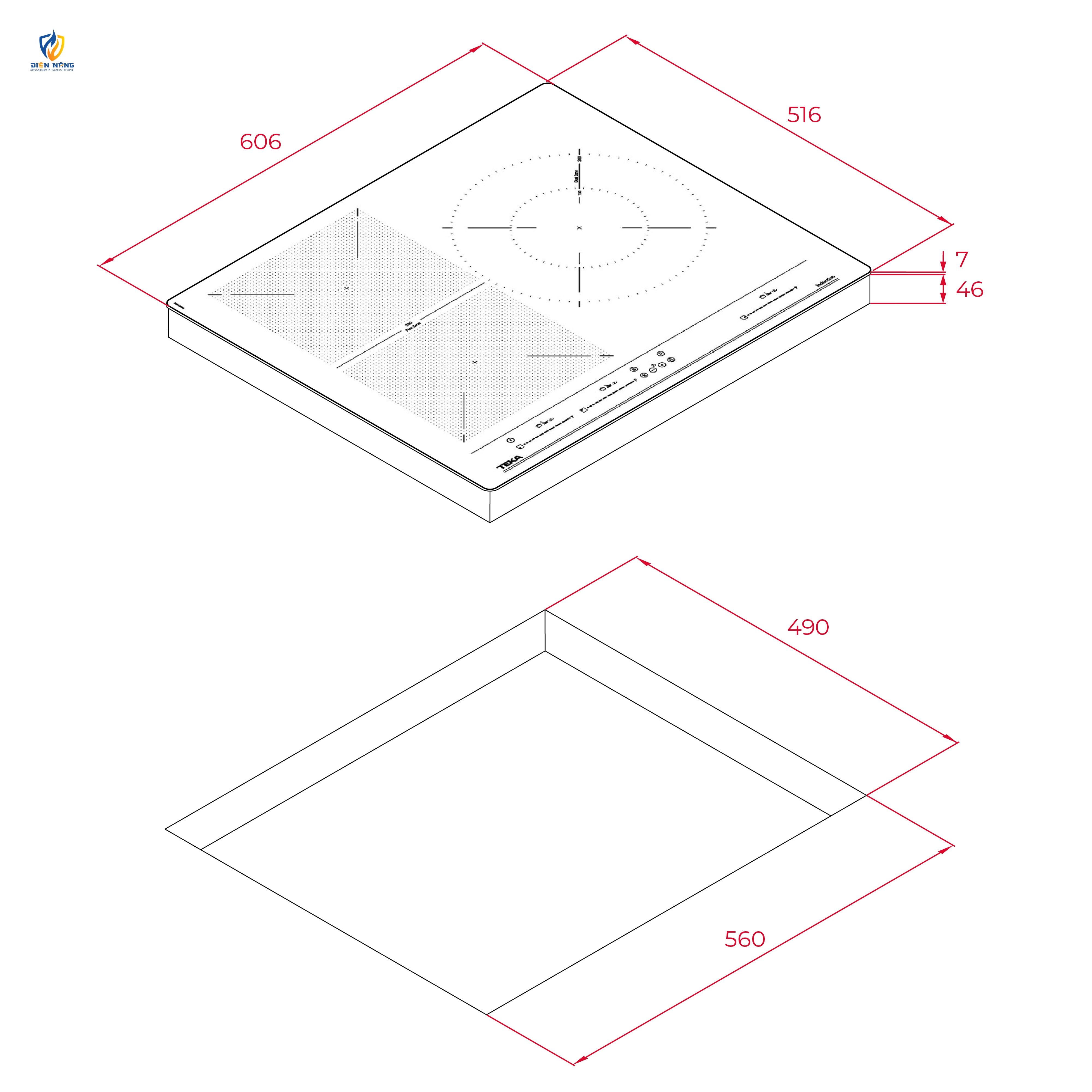 Bếp điện từ TEKA ITF 65320 BK MSP - anh 4