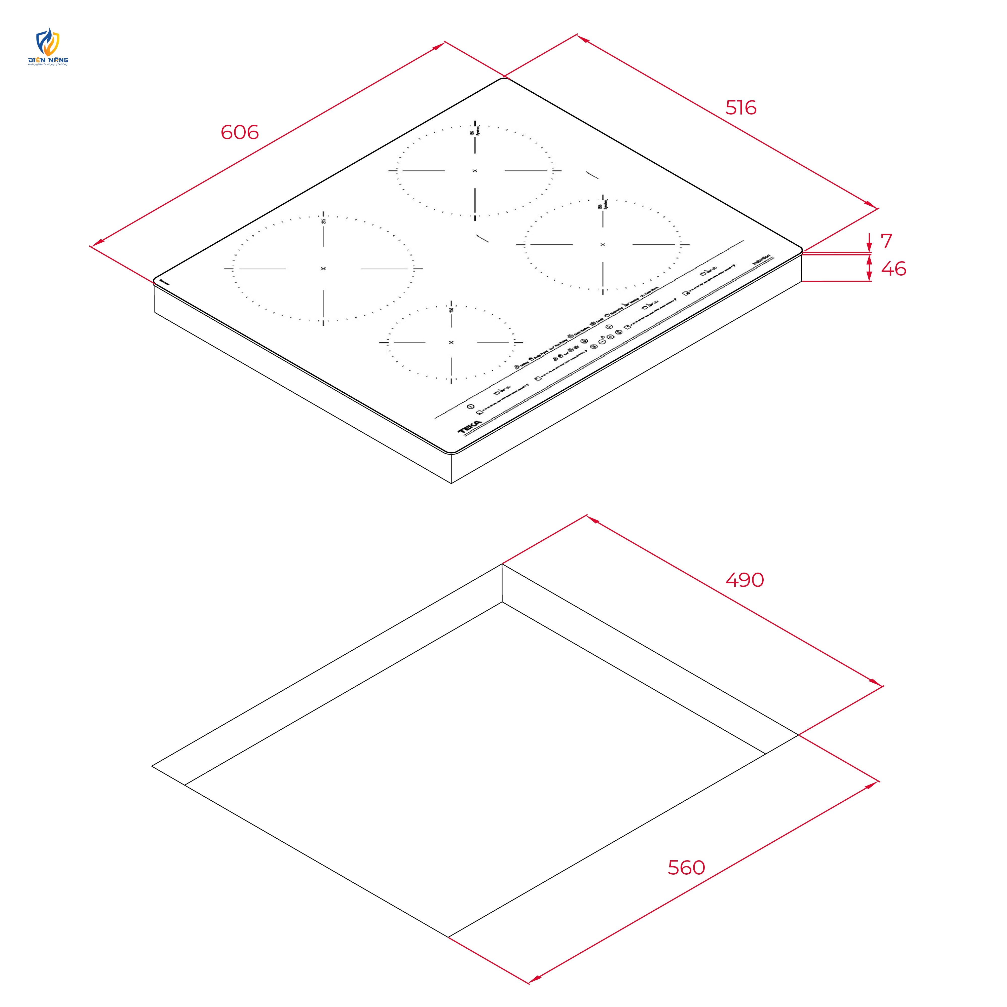 Bếp điện từ TEKA ITC 64630 BK MST - anh 4