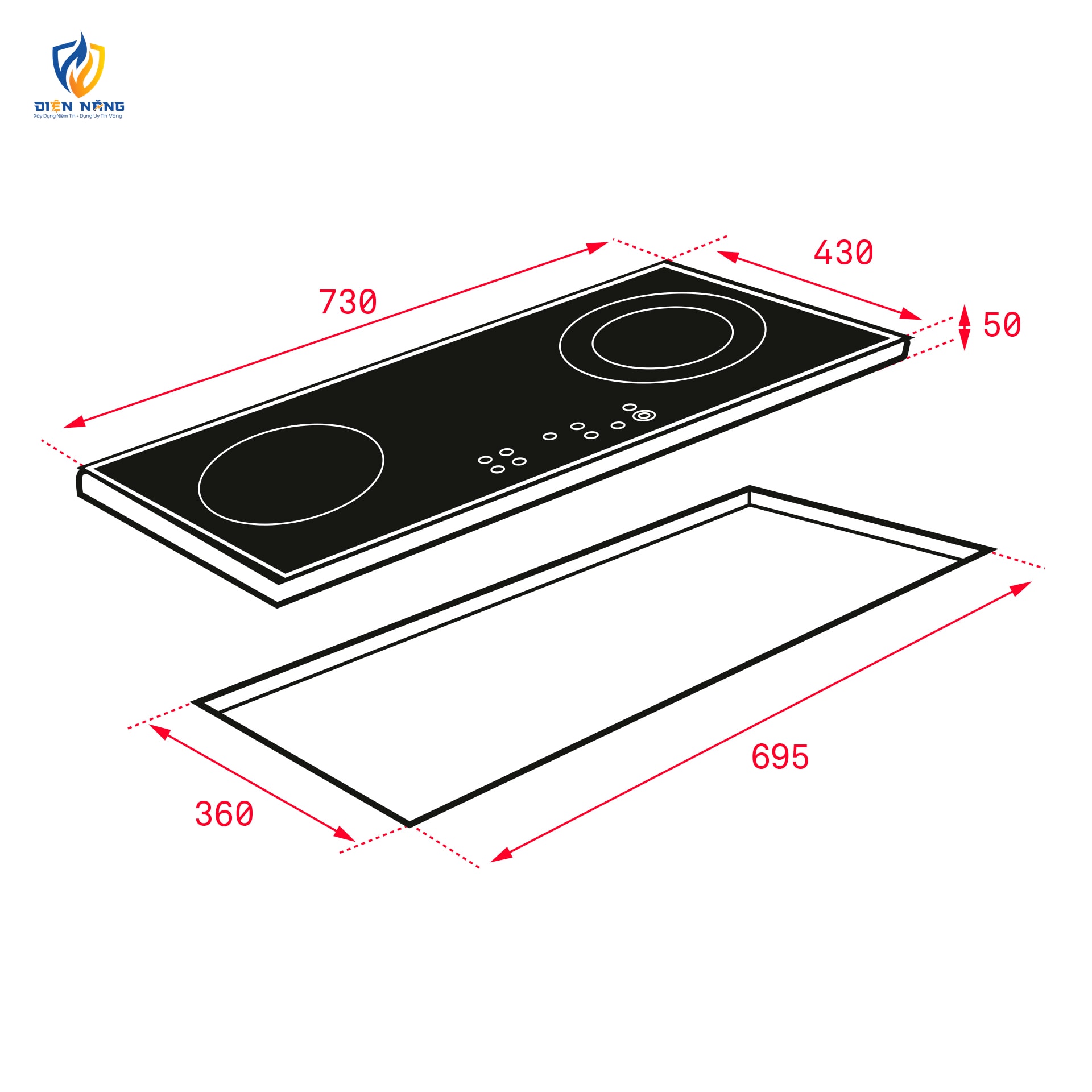 Bếp điện từ TEKA IZ 7210 - anh 2