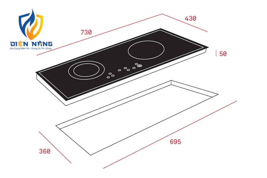 Bếp điện từ TEKA IR 721 SR - anh 2