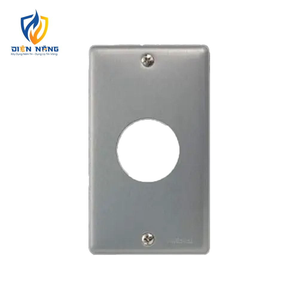 Mặt 1 thiết bị bằng nhôm lỗ tròn - anh 2