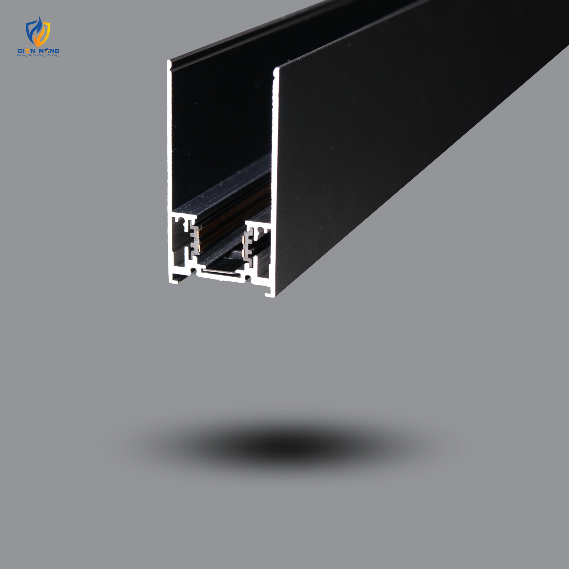 Phụ kiện – Thanh ray nam châm âm trần 2m PROM02B - anh 2