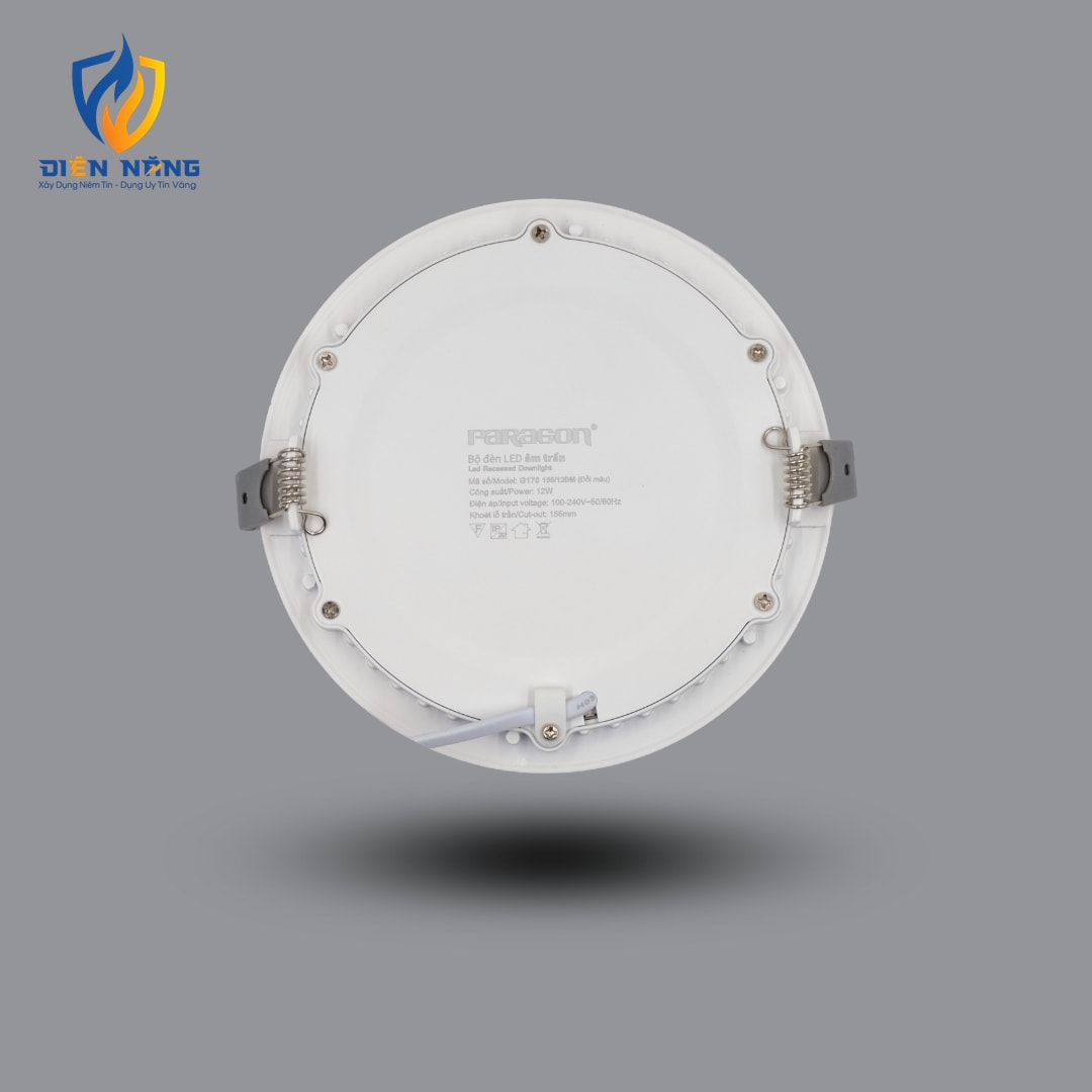 Đèn LED Panel tròn G170 155/12ĐM - anh 3