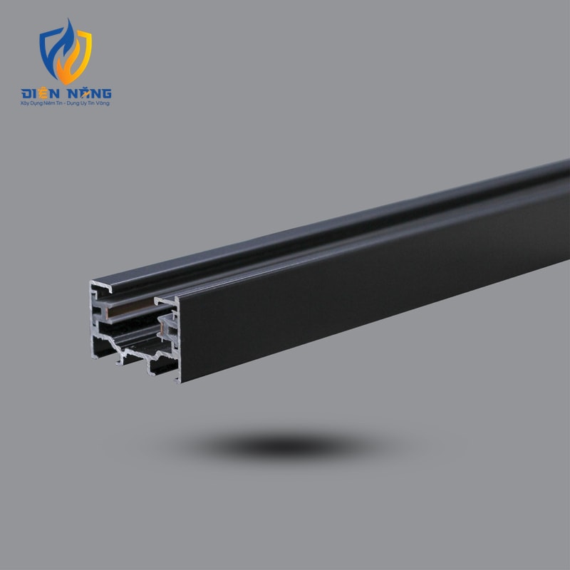 Thanh ray 2 chấu loại 1,5m – đen PRO015B-G2 - anh 3