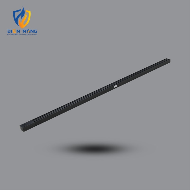 Thanh ray 2 chấu loại 1m – đen PRO01B-G2 - anh 4