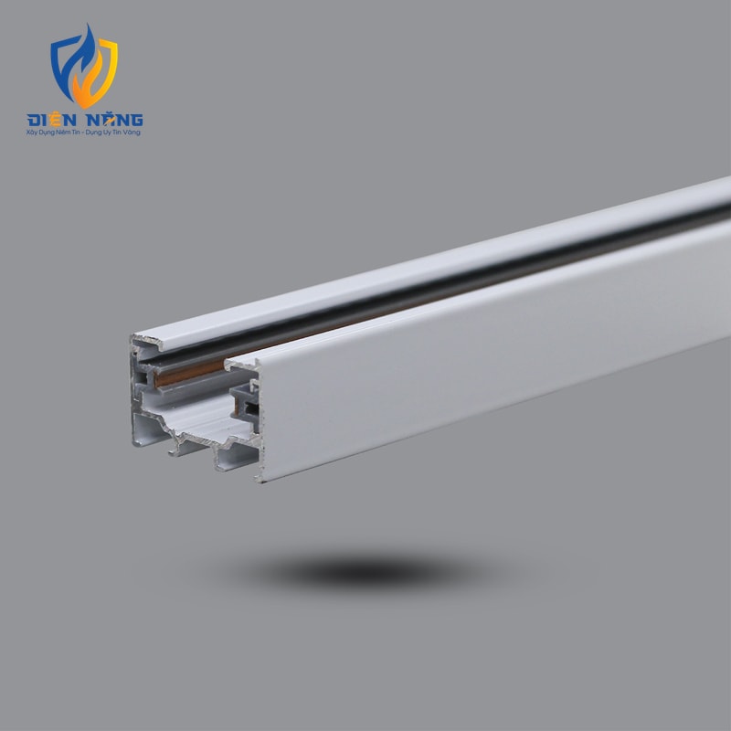 Thanh ray 2 chấu loại 1,5m – trắng PRO015W-G2 - anh 4