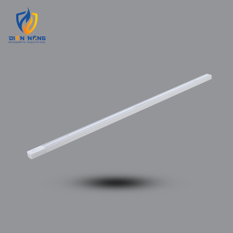 Thanh ray 2 chấu loại 1m – trắng PRO01W-G2 - anh 4
