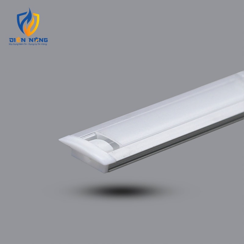 THANH NHÔM GẮN ÂM DÙNG CHO LED DÂY – PA014