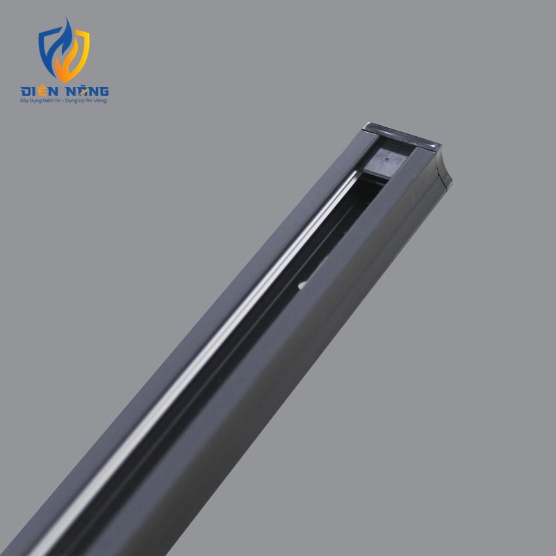 Thanh ray 2 chấu loại 1m – đen PRO01B - anh 2