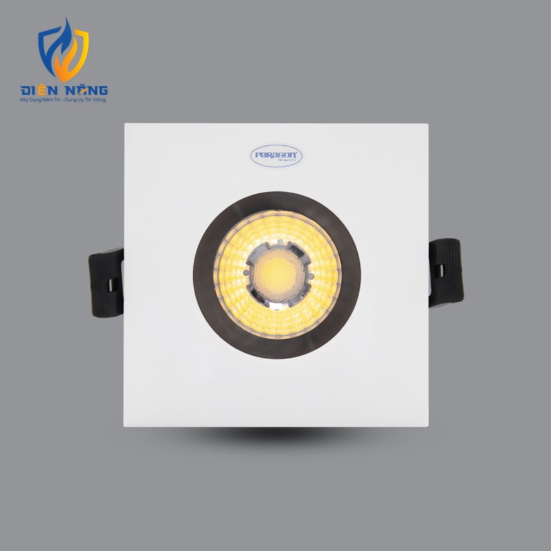 Đèn LED Downlight khách sạn 7W âm trần PRHD90L7