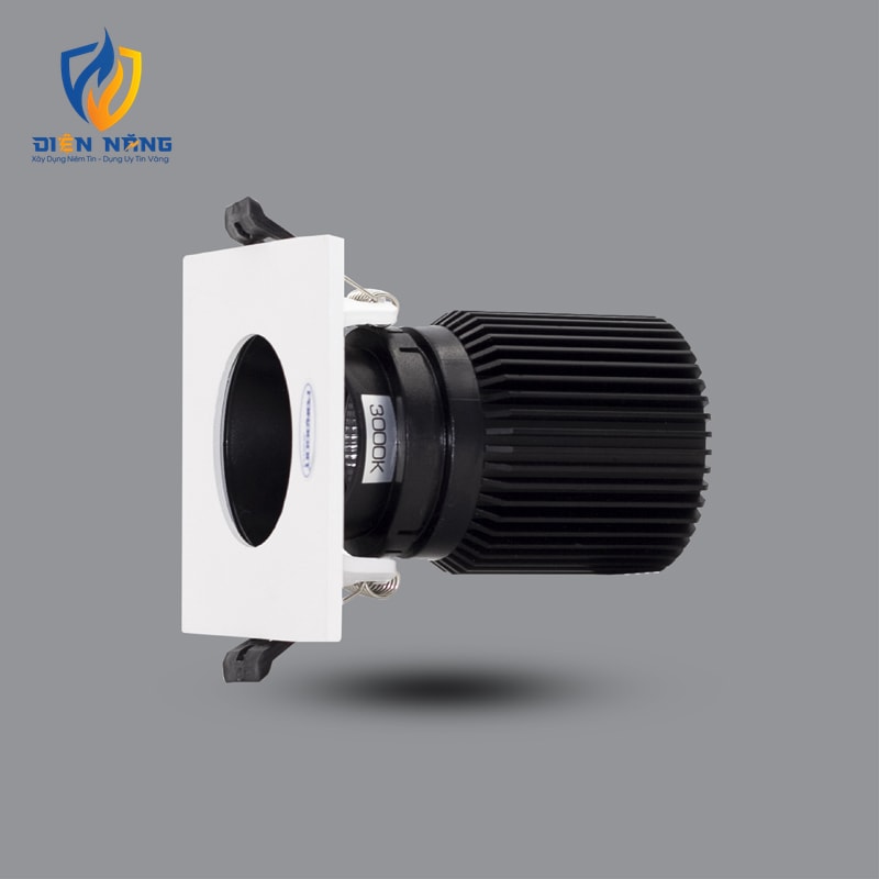 Đèn LED Downlight khách sạn 12W âm trần PRHD90L12 - anh 2