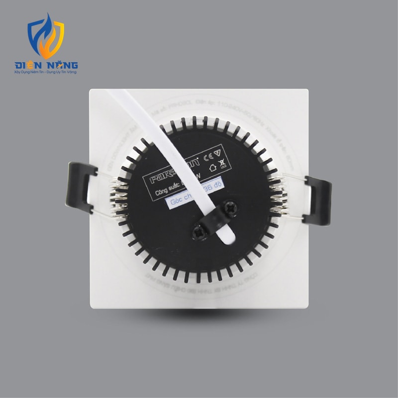 Đèn LED Downlight khách sạn 5W âm trần PRHB90L5 - anh 4