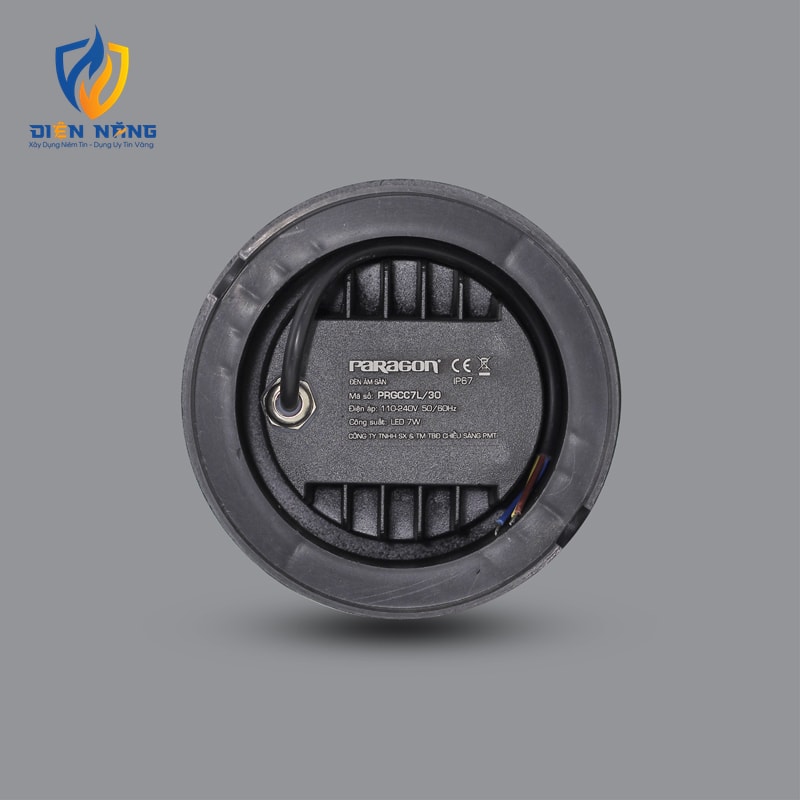 Đèn LED âm sàn 7w PRGCC7L - anh 3