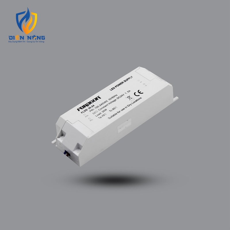 Mạch chỉnh lưu (bộ nguồn 24VDC) LED dây 30w PLDD30-24