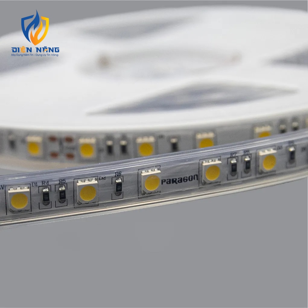 Đèn LED dây đơn sắc IP67 LED5050 - anh 3