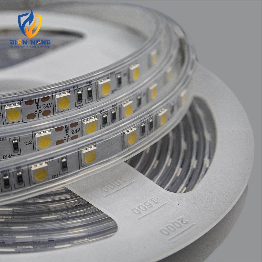 Đèn LED dây đơn sắc IP67 LED5050 - anh 5