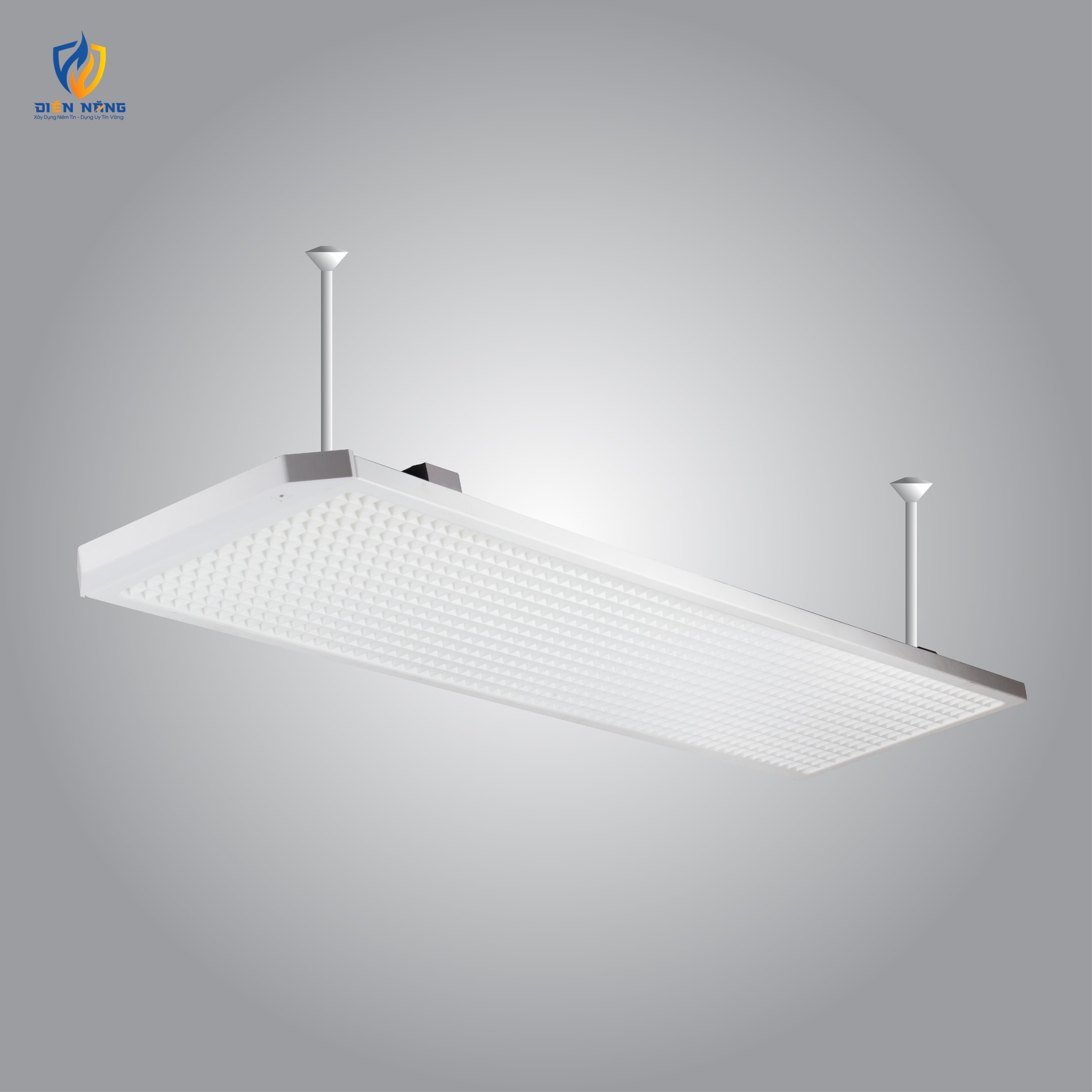 Bộ đèn chiếu sáng lớp học chống chói cảm biến ánh sáng 300x1200/40W - anh 5