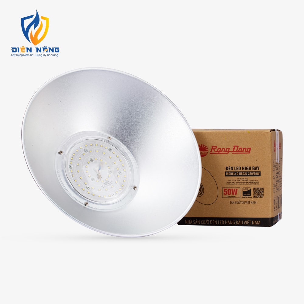 Đèn LED Highbay nhà xưởng HB02 350/50W - anh 2