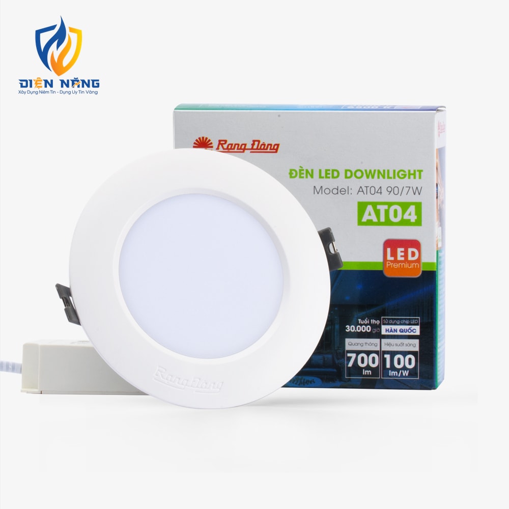 Đèn LED âm trần Downlight AT04 90/7W - anh 2