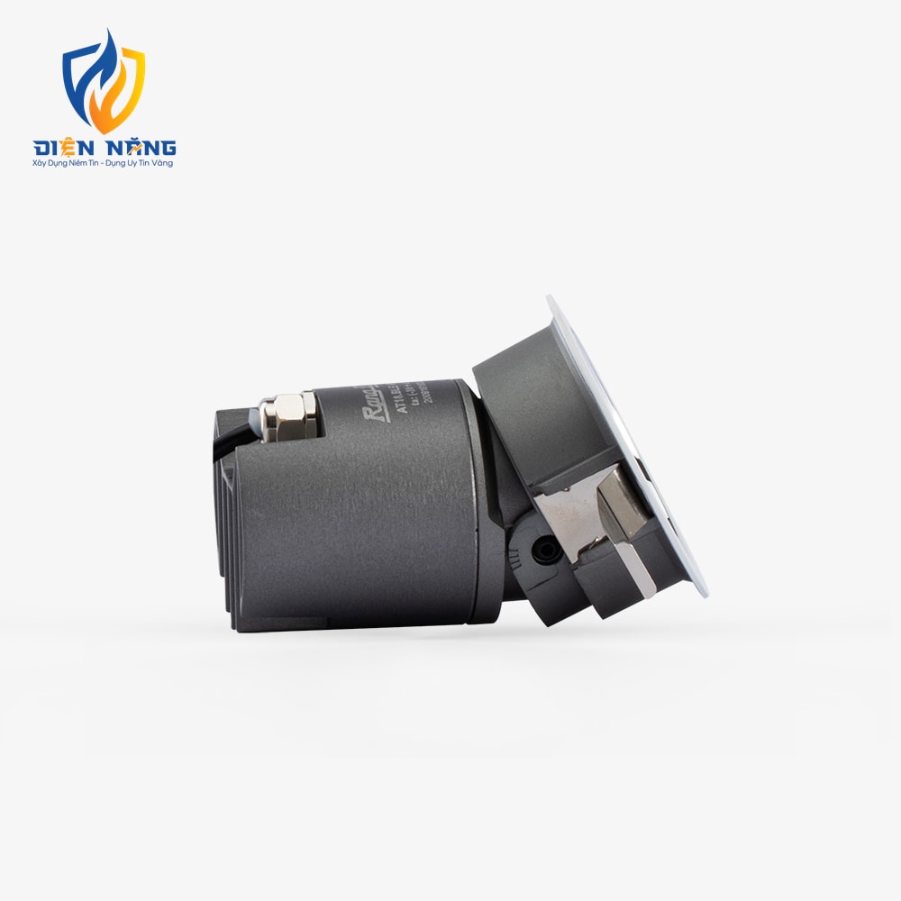 Đèn LED âm trần Downlight thông minh xoay góc AT18 bluetooth 60/7W - anh 5