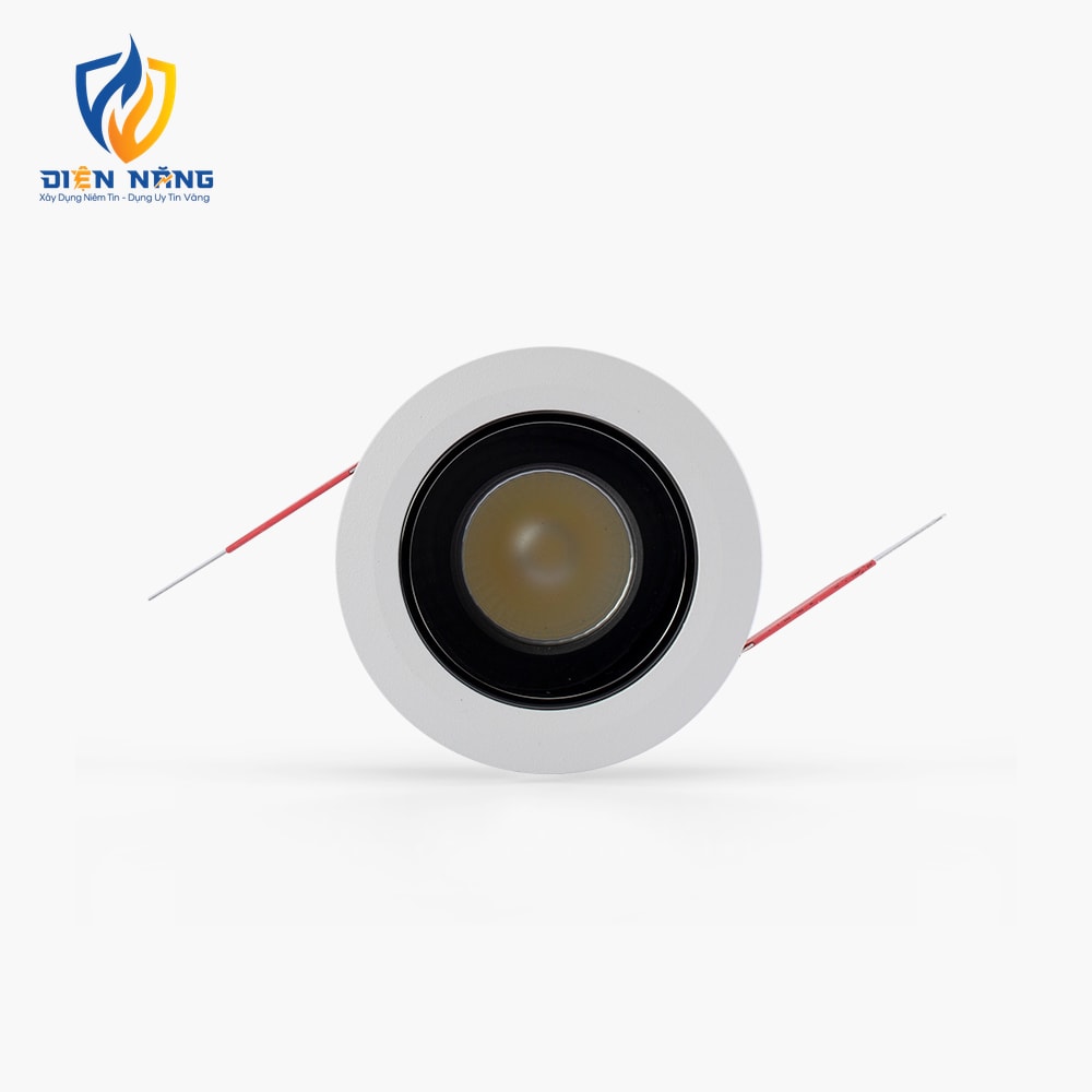 Đèn LED âm trần Downlight thông minh xoay góc AT19 bluetooth 65/7W