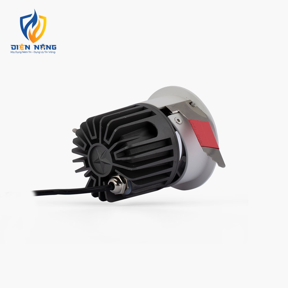 Đèn LED âm trần Downlight thông minh xoay góc AT19 bluetooth 65/7W - anh 4