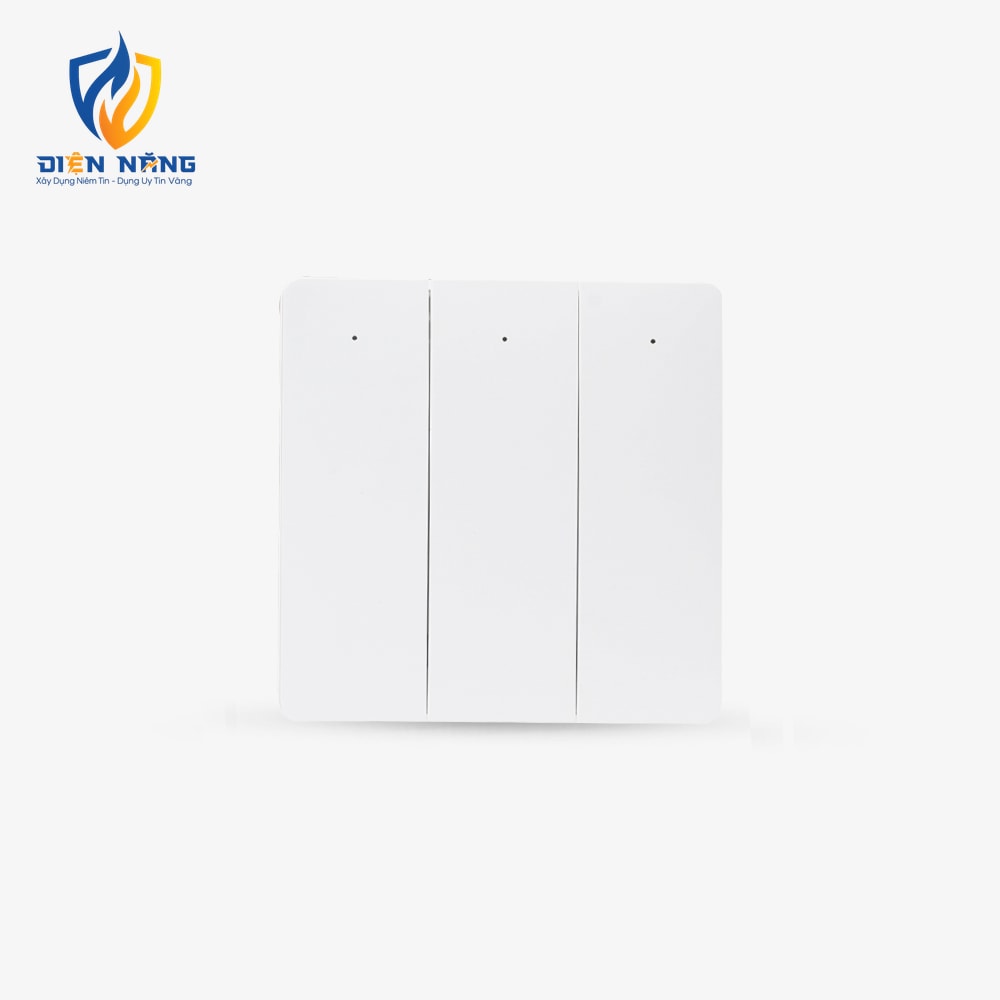 Công tắc không pin không dây 2 chiều CT2C 3 nút bấm