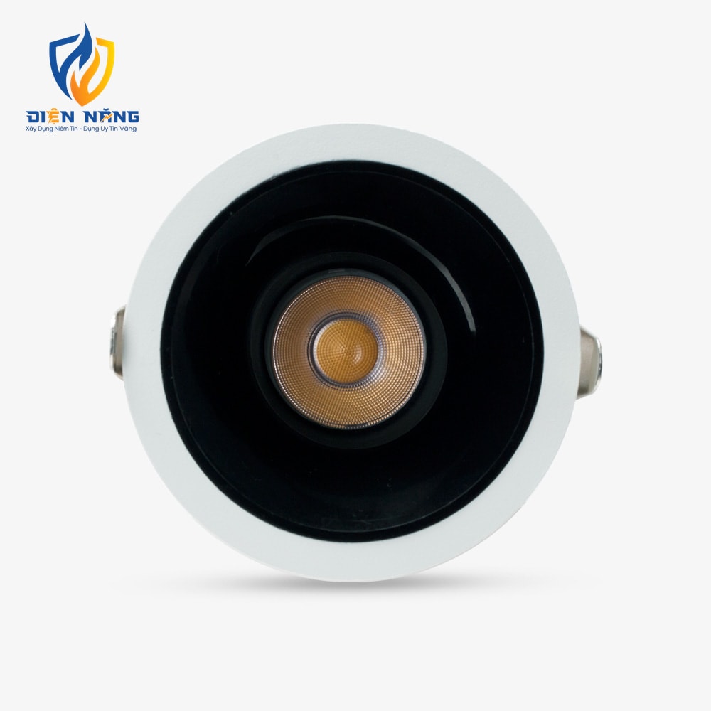 Đèn LED âm trần Downlight thông minh xoay góc AT39 bluetooth 76/12W