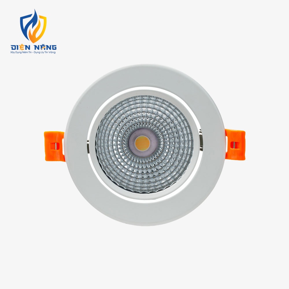 Đèn LED âm trần Downlight thông minh xoay góc AT40 bluetooth 95/12W