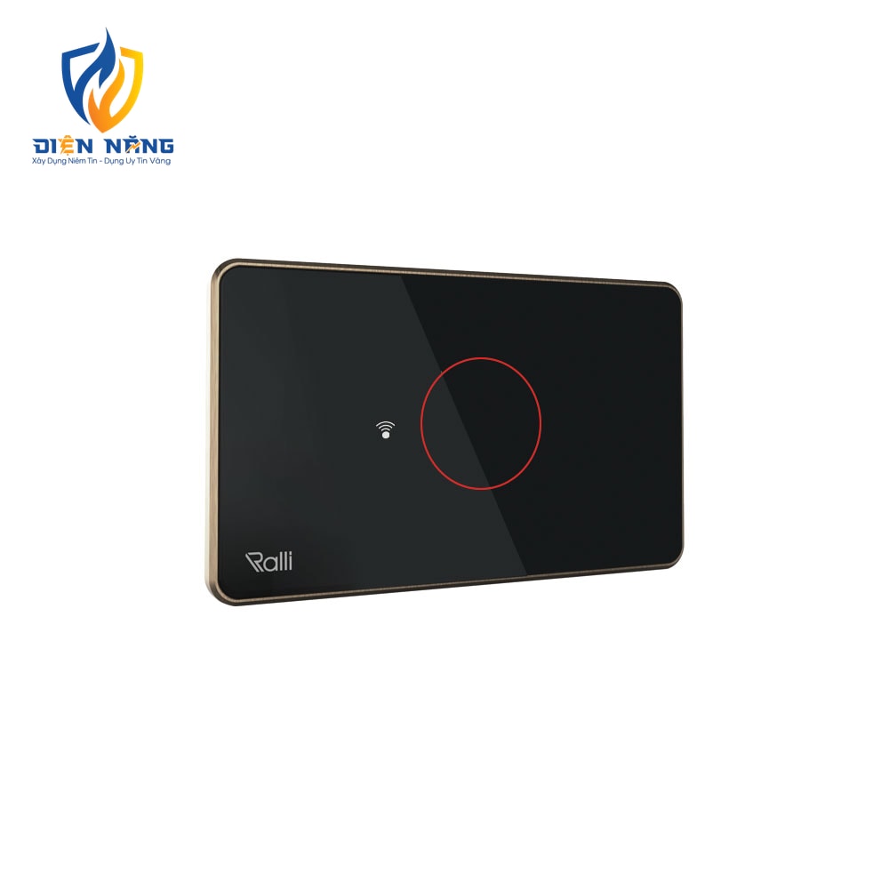 Công tắc cảm ứng thông minh wifi chữ nhật 1 nút bấm