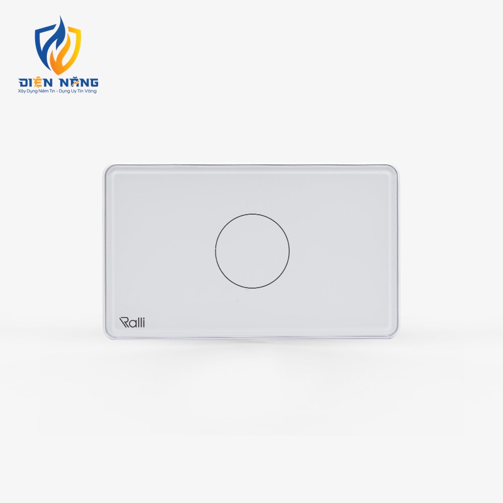 Công tắc cảm ứng thông minh bluetooth chữ nhật 1 nút bấm