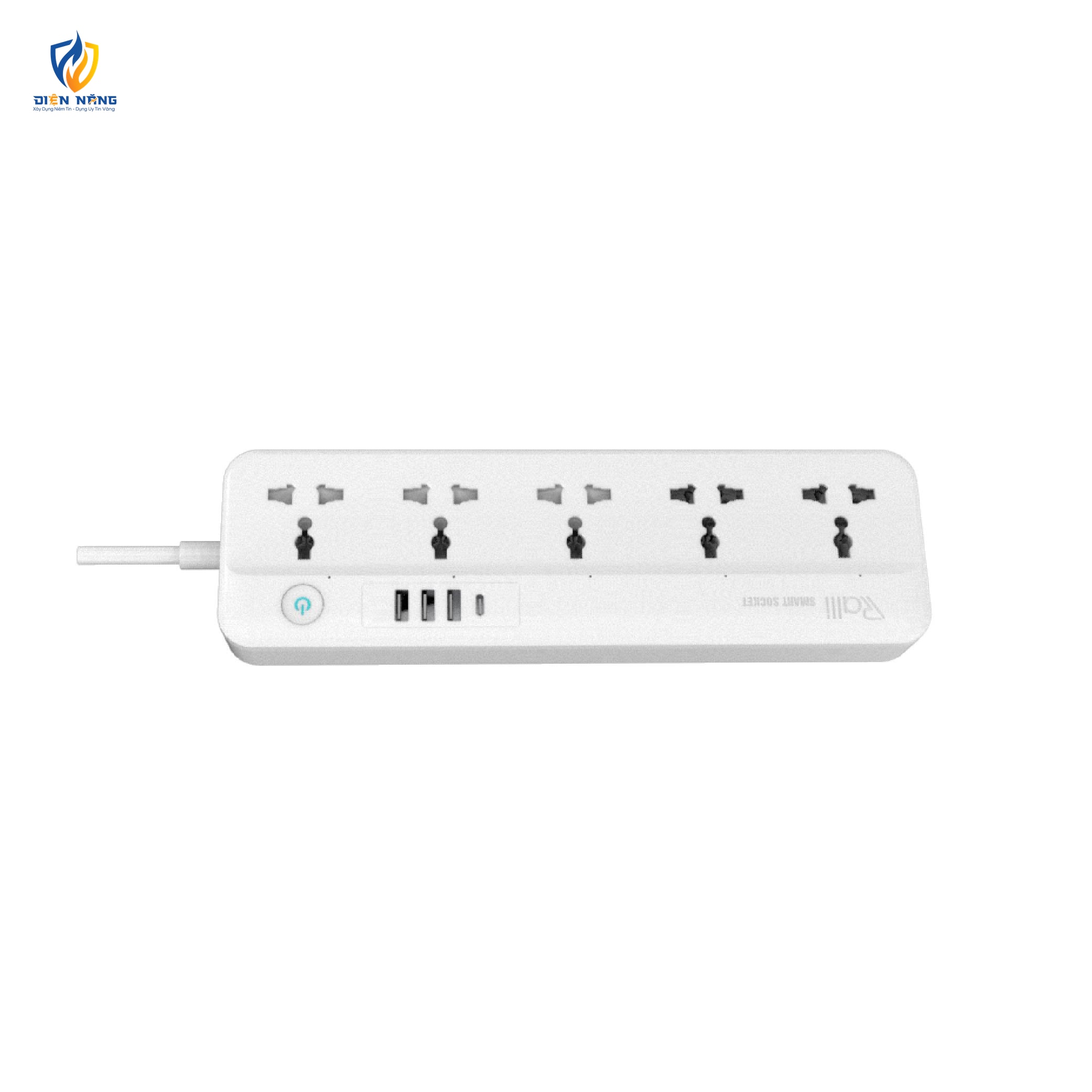 Ổ cắm kéo dài thông minh wifi tích hợp ổ cắm usb OC09