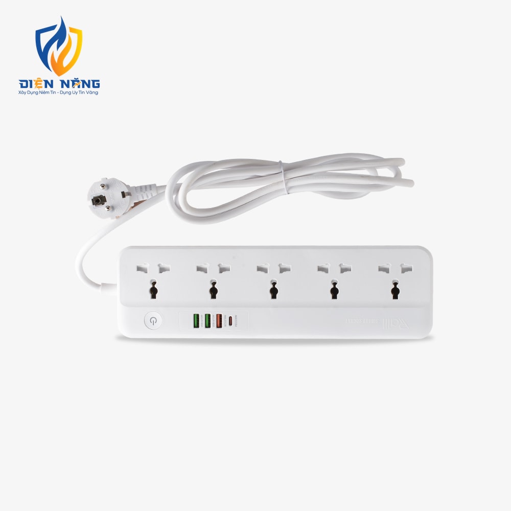 Ổ cắm kéo dài thông minh wifi tích hợp ổ cắm usb OC09 - anh 3