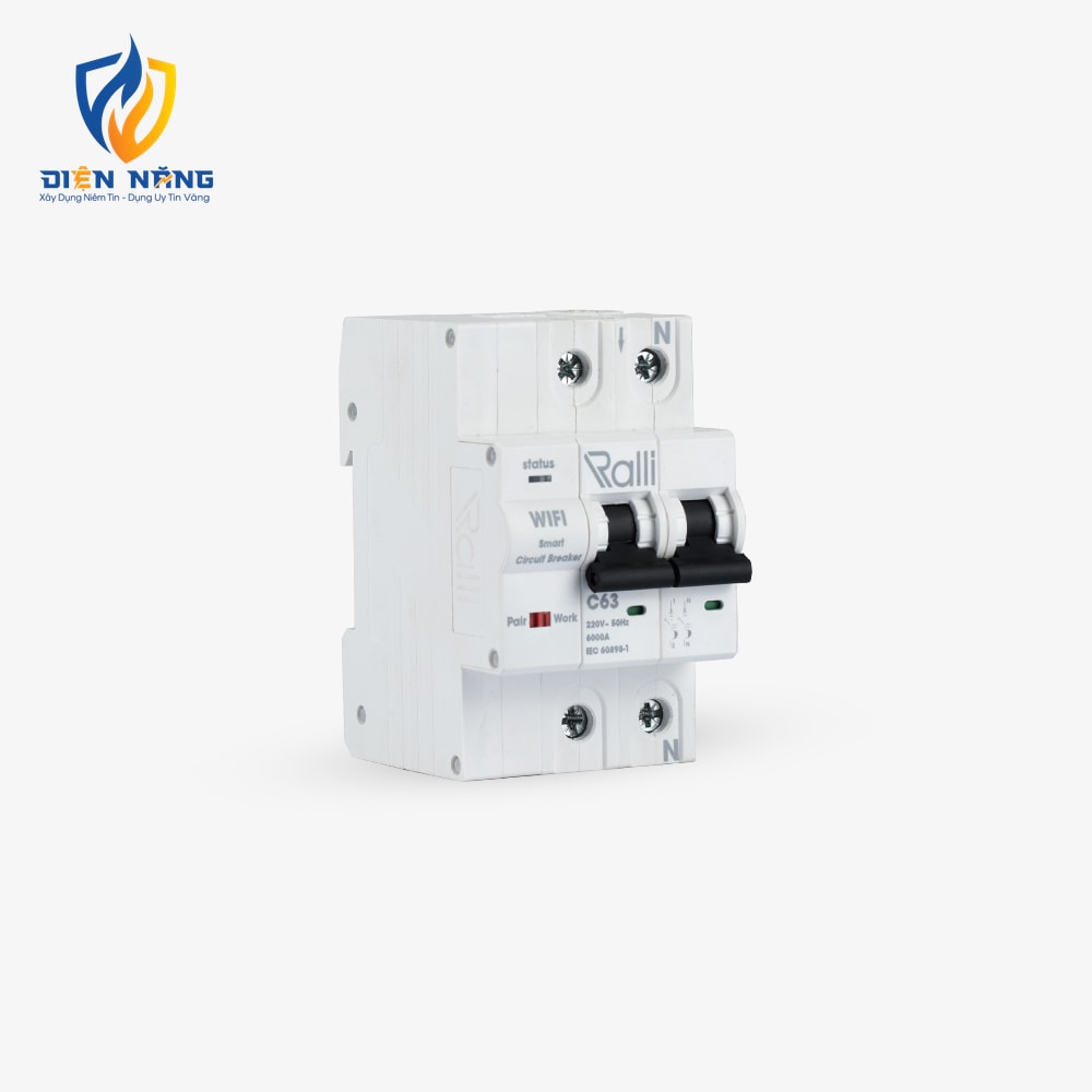 Aptomat thông minh wifi RD.MCB.WF 2P 63A - anh 3